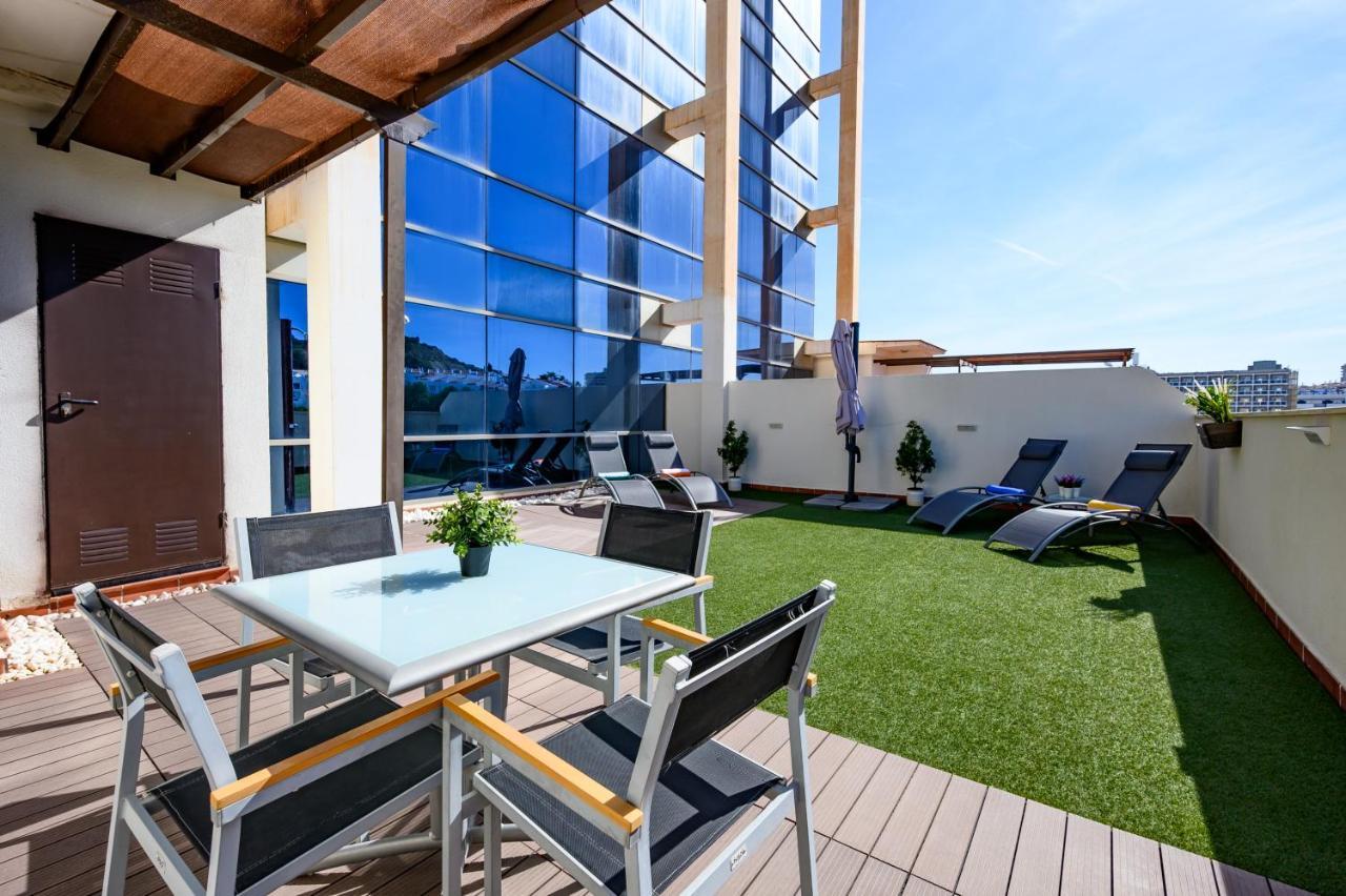 Apartamento Duplex Solarium Benalmadena Playa Dış mekan fotoğraf